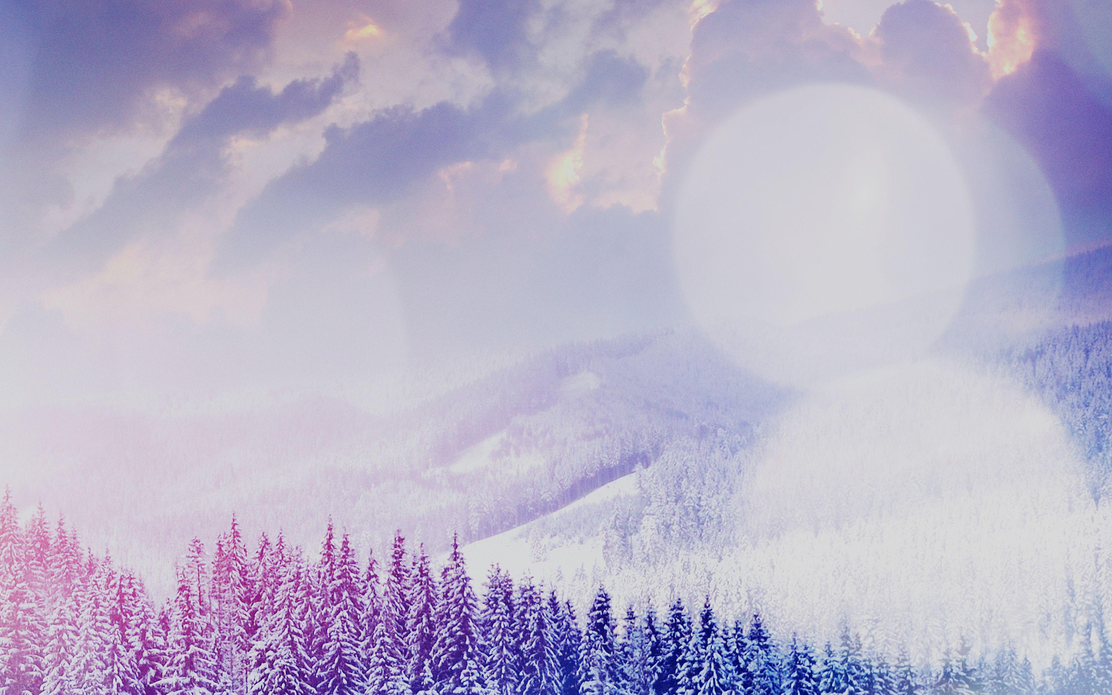 3840x2400 4K Winter wallpaper for iPhone, iPad, or MacBook