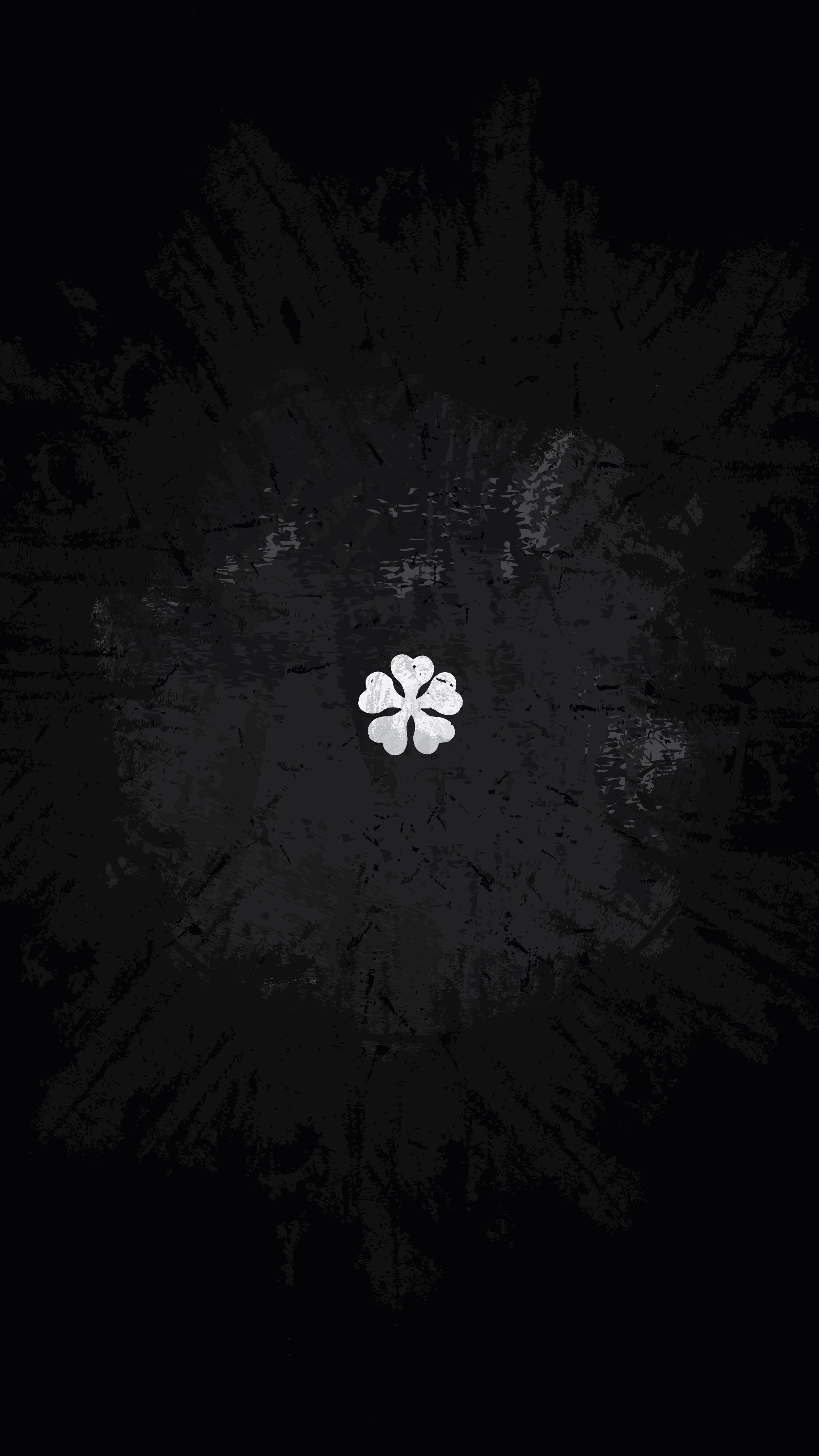 2041x3628 5 Leaf Clover Grimoire. Fantasi Gelap, Seni Anime, Pemandangan Anime