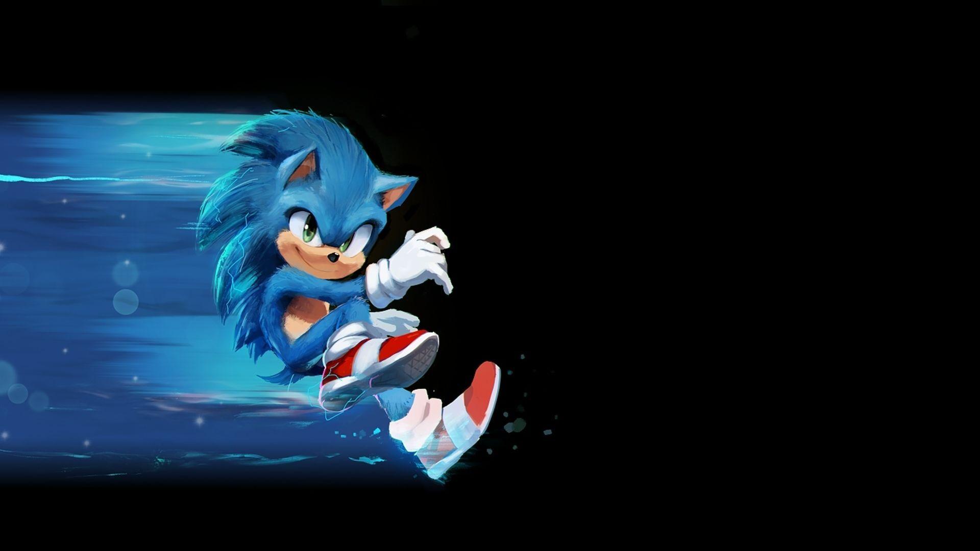 1920x1080 Desktop wallpaper sonic the hedgehog, 2020 movie, art, HD image, picture, background, 198942