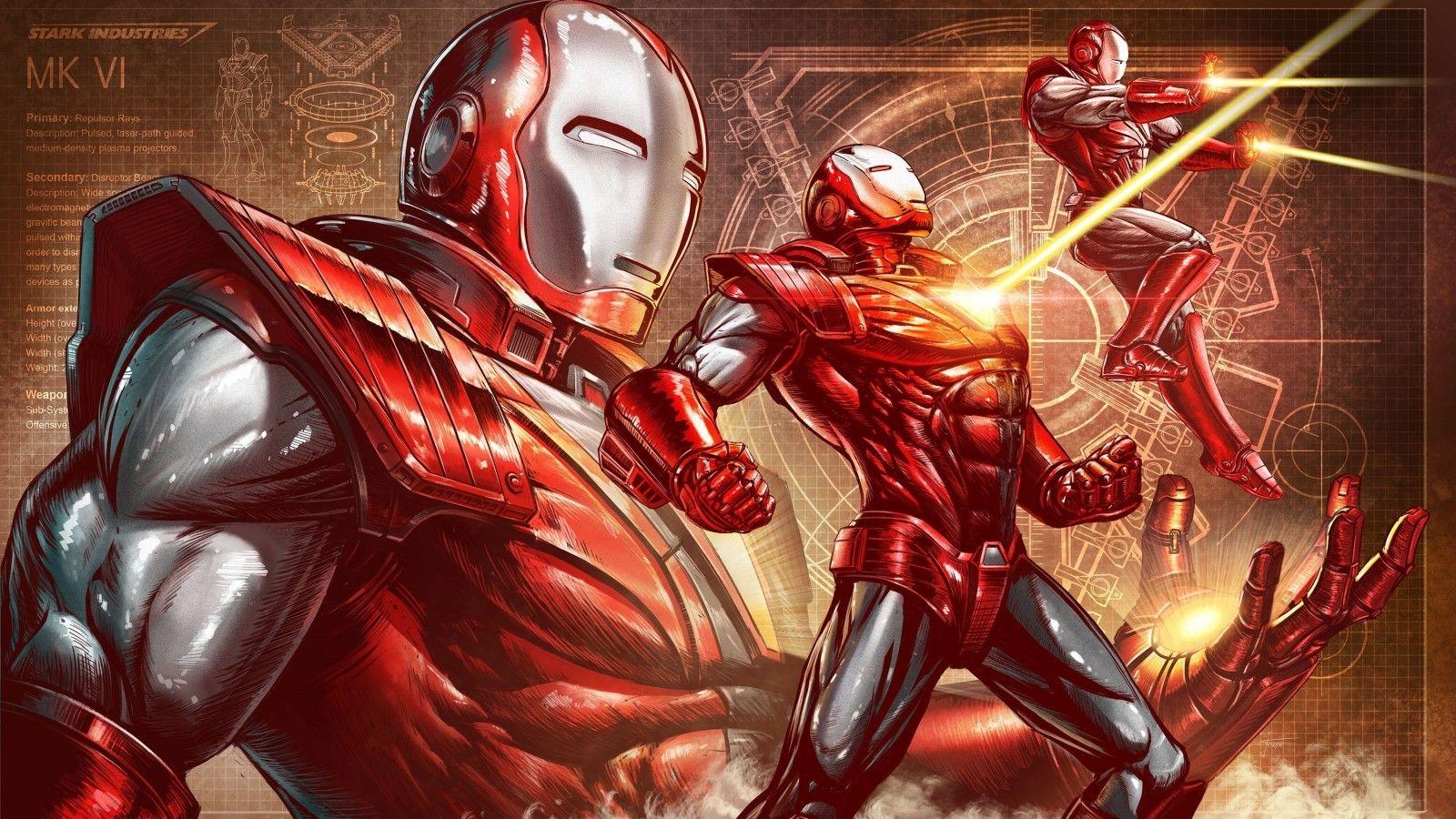 1600x900 Download 1600x900 Iron Man, Marvel, Comics Wallpaper