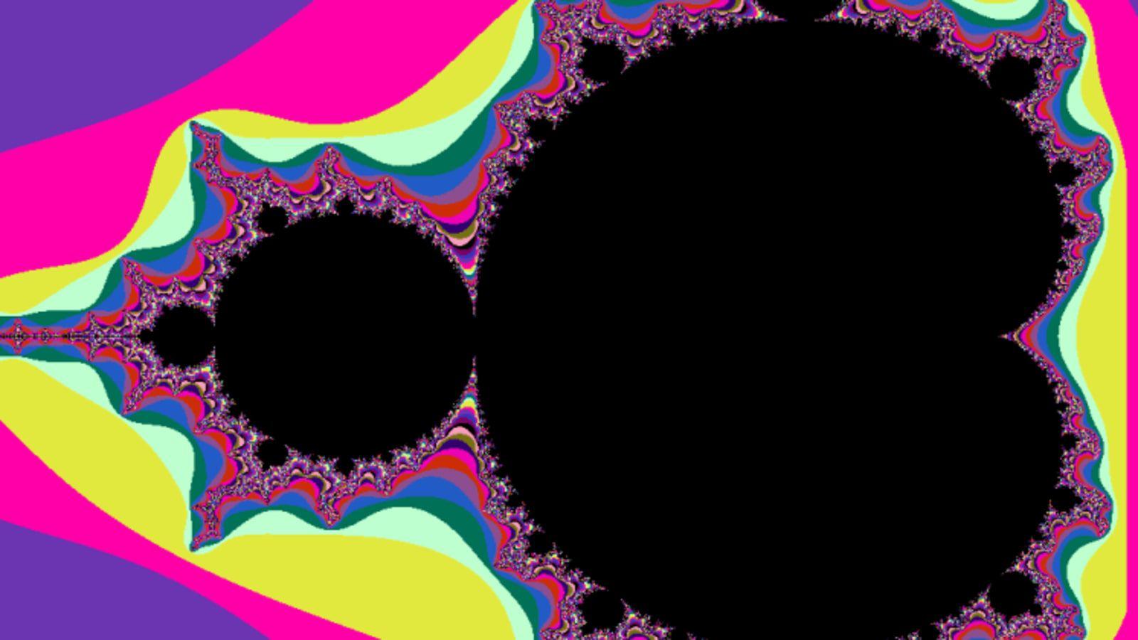 1600x900 Mandelbrot Set in JS