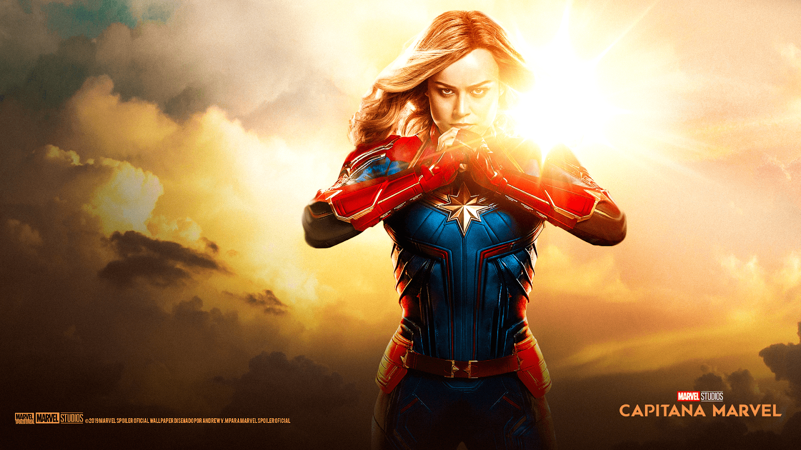 1600x900 Full HD Captain Marvel HD Wallpaper