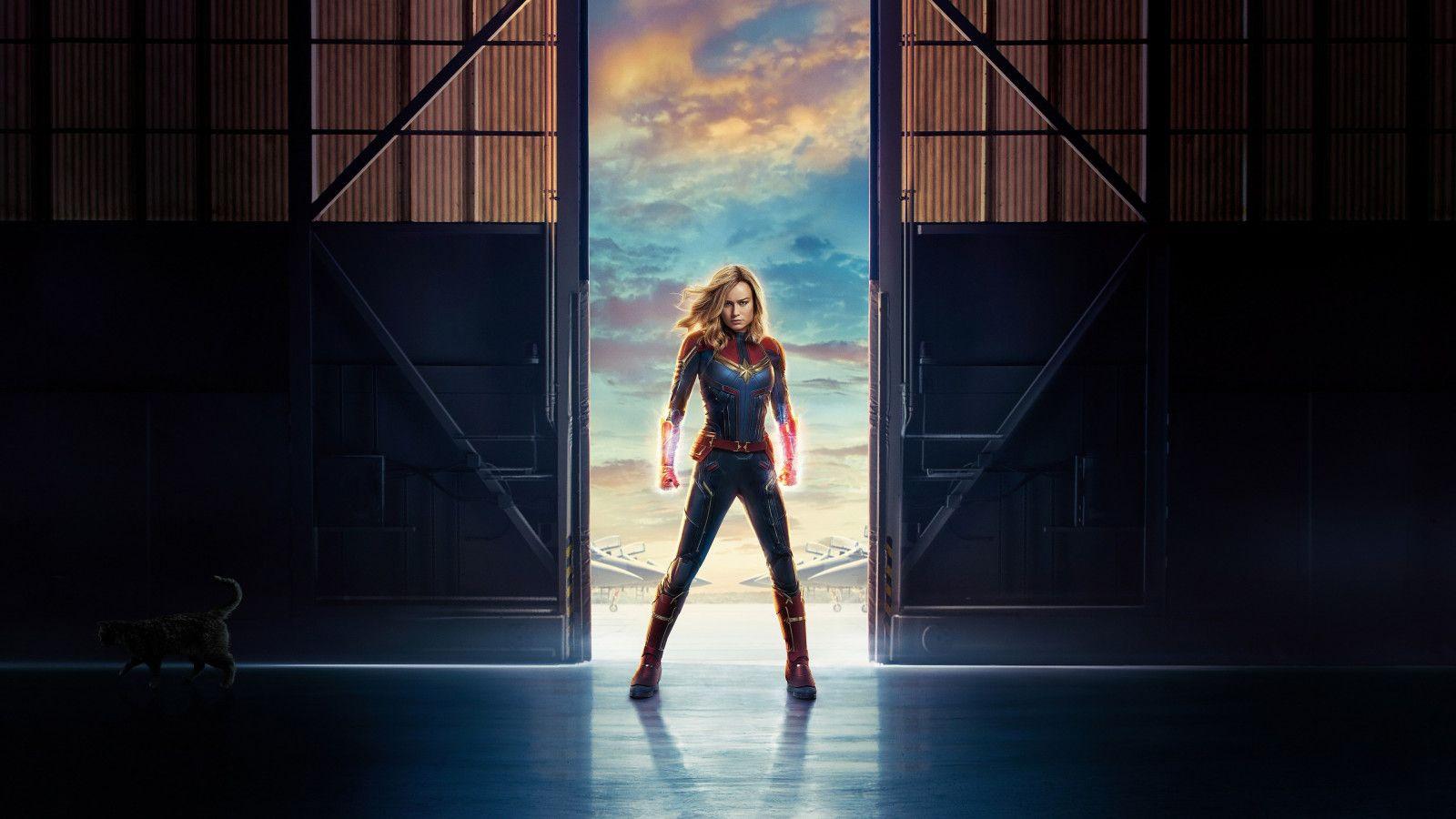 1600x900 Download wallpaper: Captain Marvel 1600x900