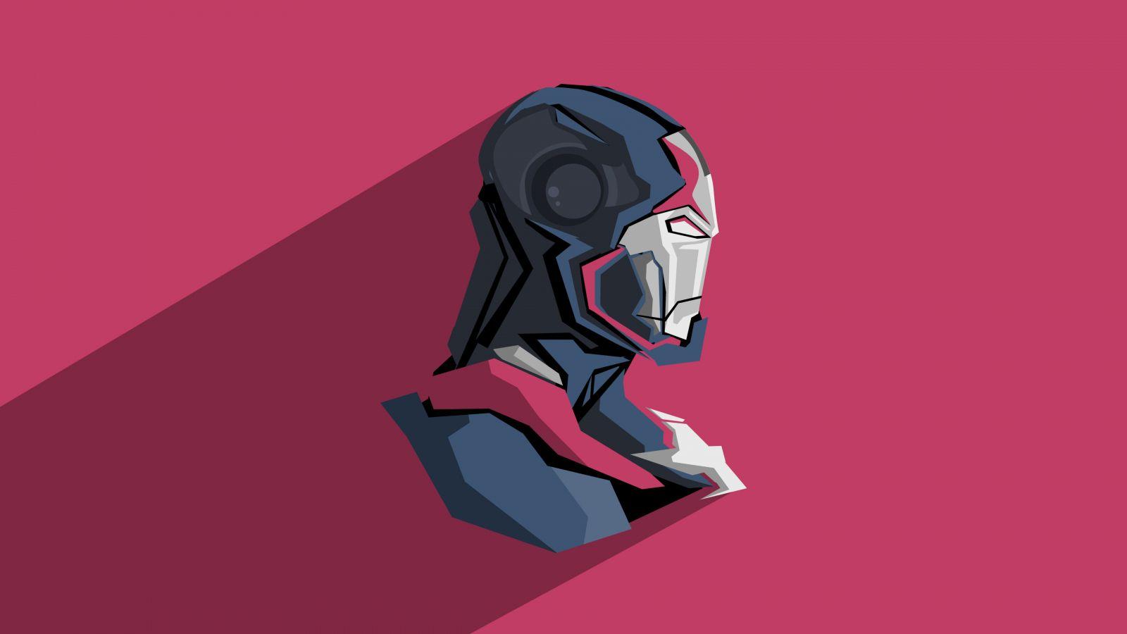 1600x900 Download 1600x900 wallpaper war machine, soldier, minimal, marvel, widescreen 16: widescreen, 1600x900 HD image, background, 3246