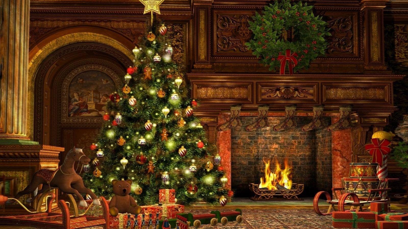 1600x900 Victorian Christmas Wallpaper 1600×900