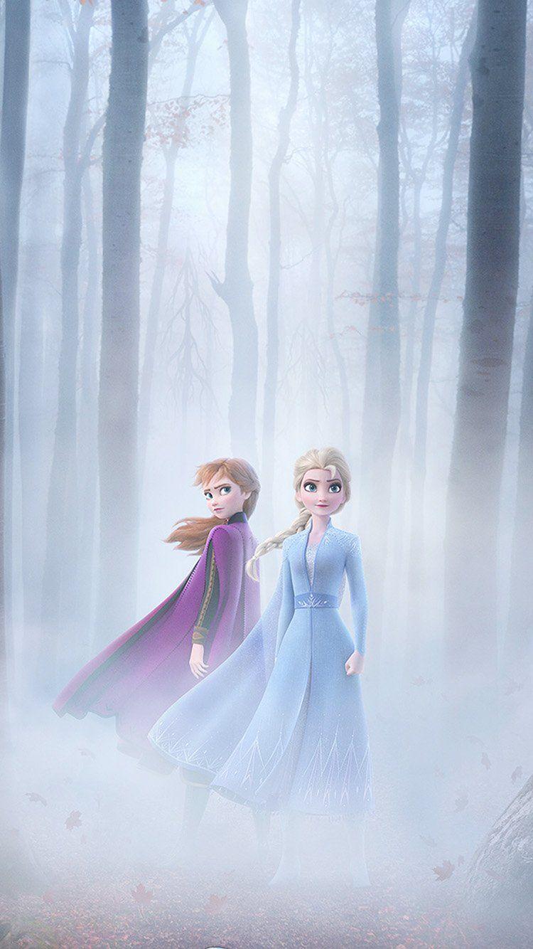 750x1334 iPhone 6 wallpaper. frozen anna elsa film disney art