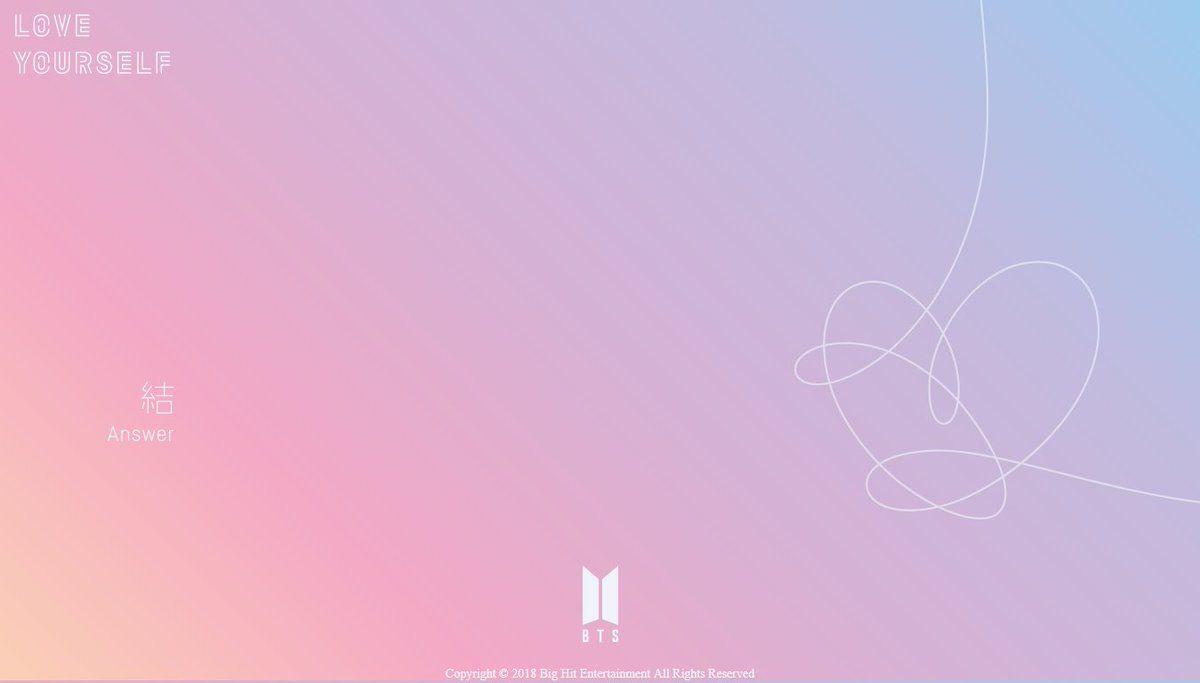 1200x683 Suu YOURSELF 結 Answer Desktop wallpaper #LOVE_YOURSELF_結_Answer