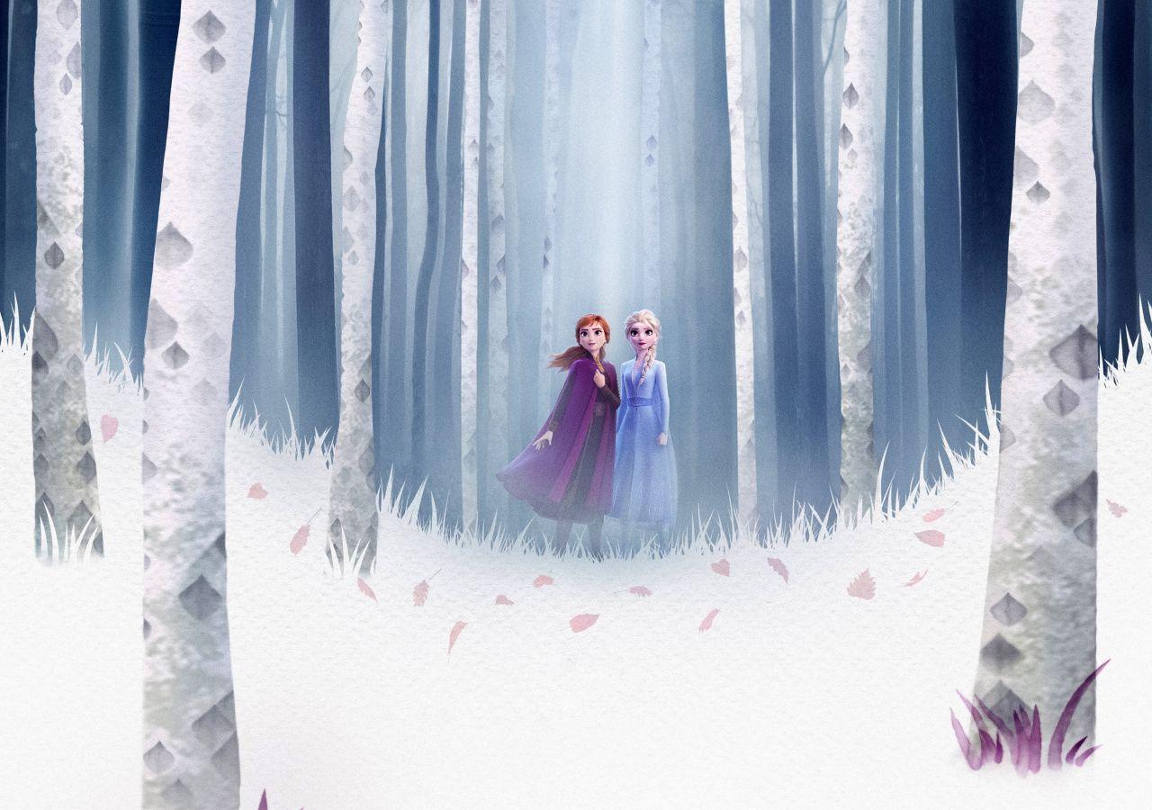 1280x900 Frozen Queen Elsa and Anna, movie, frozen forest, 2019 wallpaper. Walt disney animation studios, Walt disney animation, Frozen wallpaper