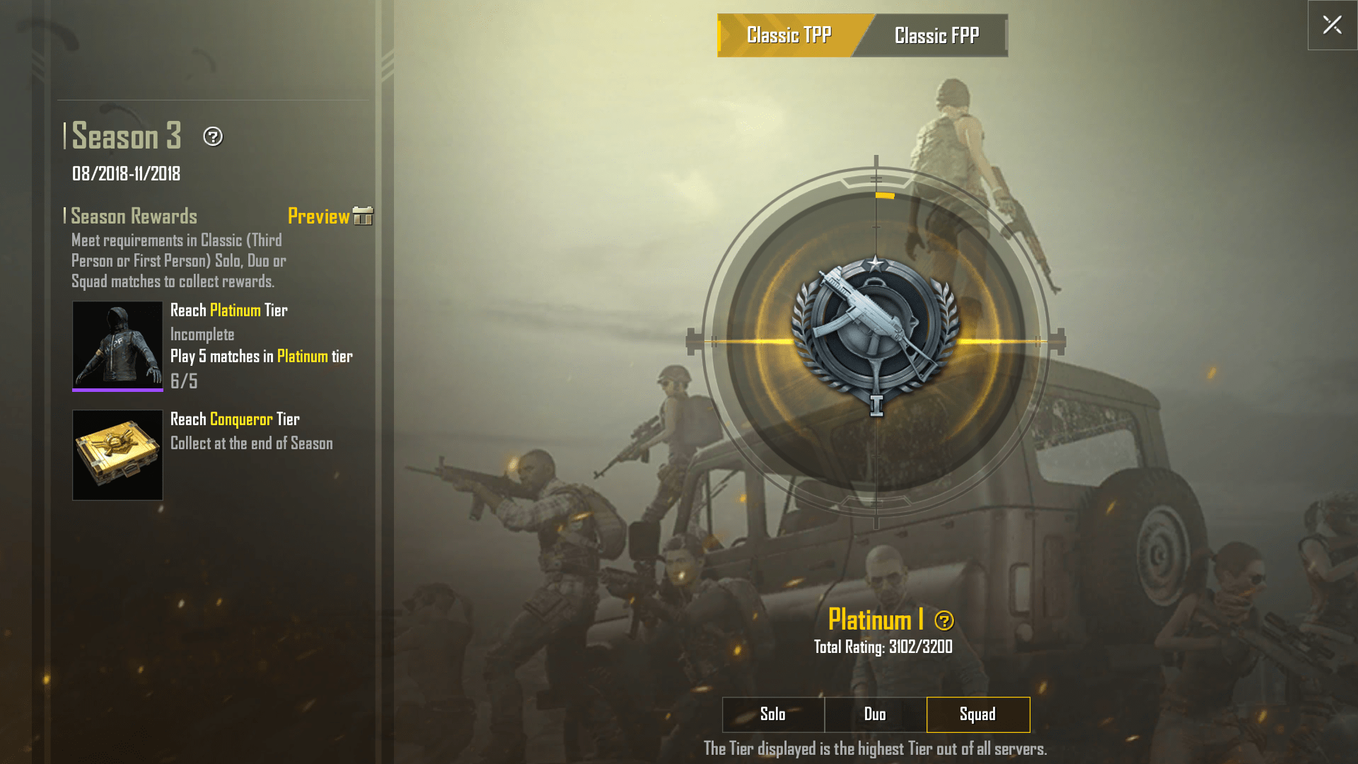 1920x1080 Can't claim the Platinum Tier Jacket @_@