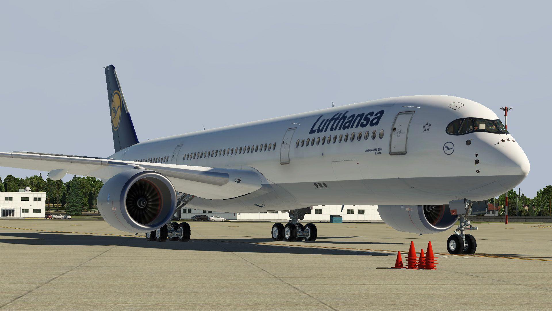 1920x1080 Lufthansa D AIXE For Flight Factor A350 Skins Plane.Org Forum