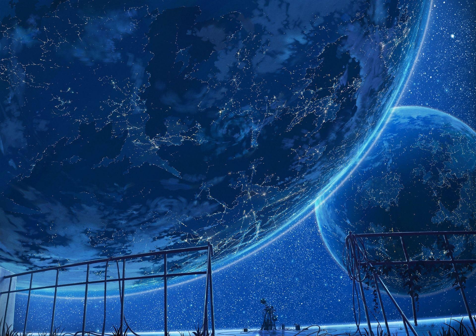 Wallpaper  illustration anime planet Earth universe screenshot  computer wallpaper atmosphere of earth outer space astronomical object  1300x1276  CrisEVA01  58466  HD Wallpapers  WallHere