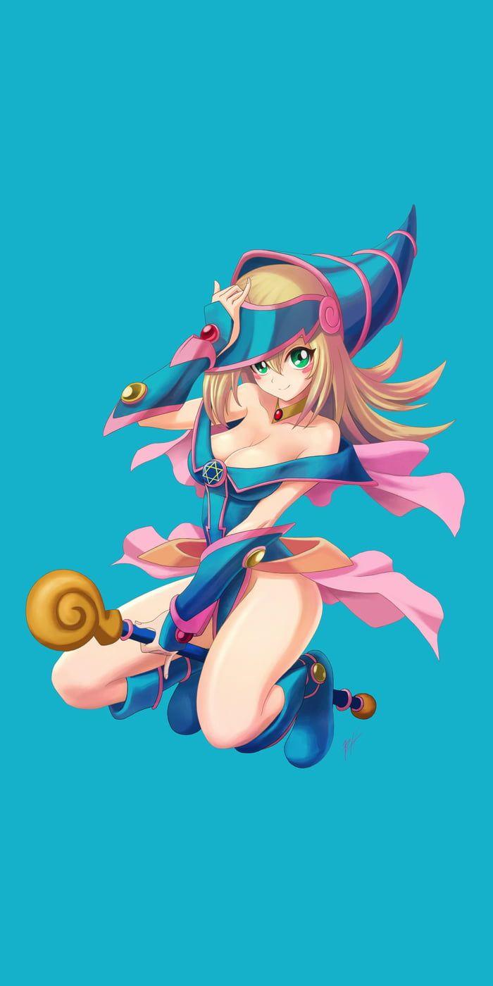 700x1400 Yugioh Dark Magician Girl Wallpaper