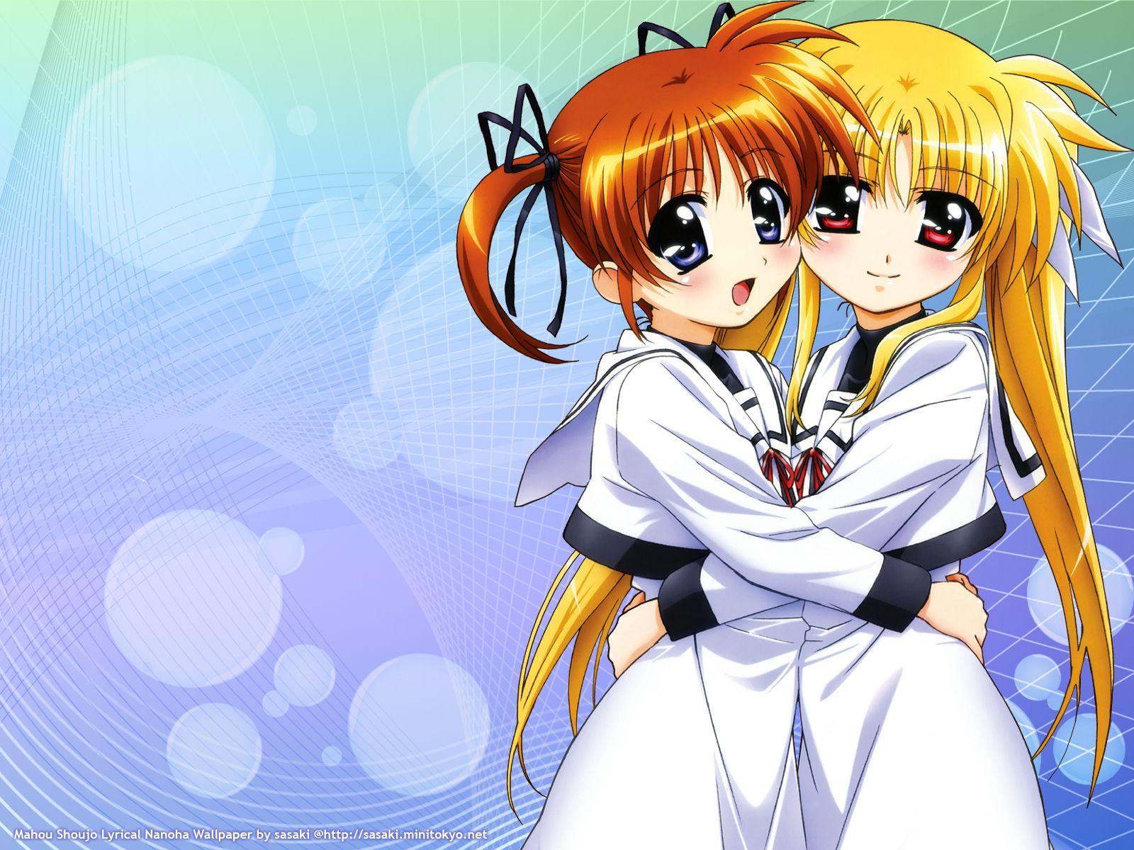 1600x1200 Mahou Shoujo Lyrical Nanoha and Scan Gallery