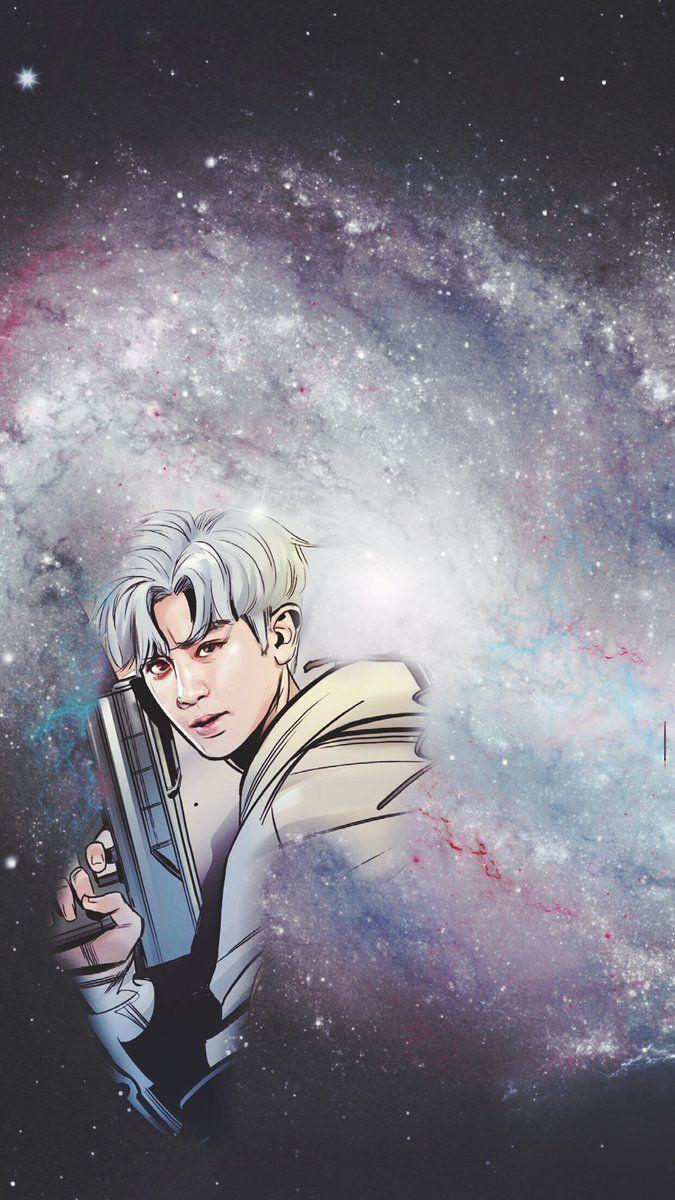 675x1200 EDIT #CHANYEOL from #EXO_POWER #TheWar:#ThePowerofMusic. Kpop fanart, Animasi, Ilustrasi komik