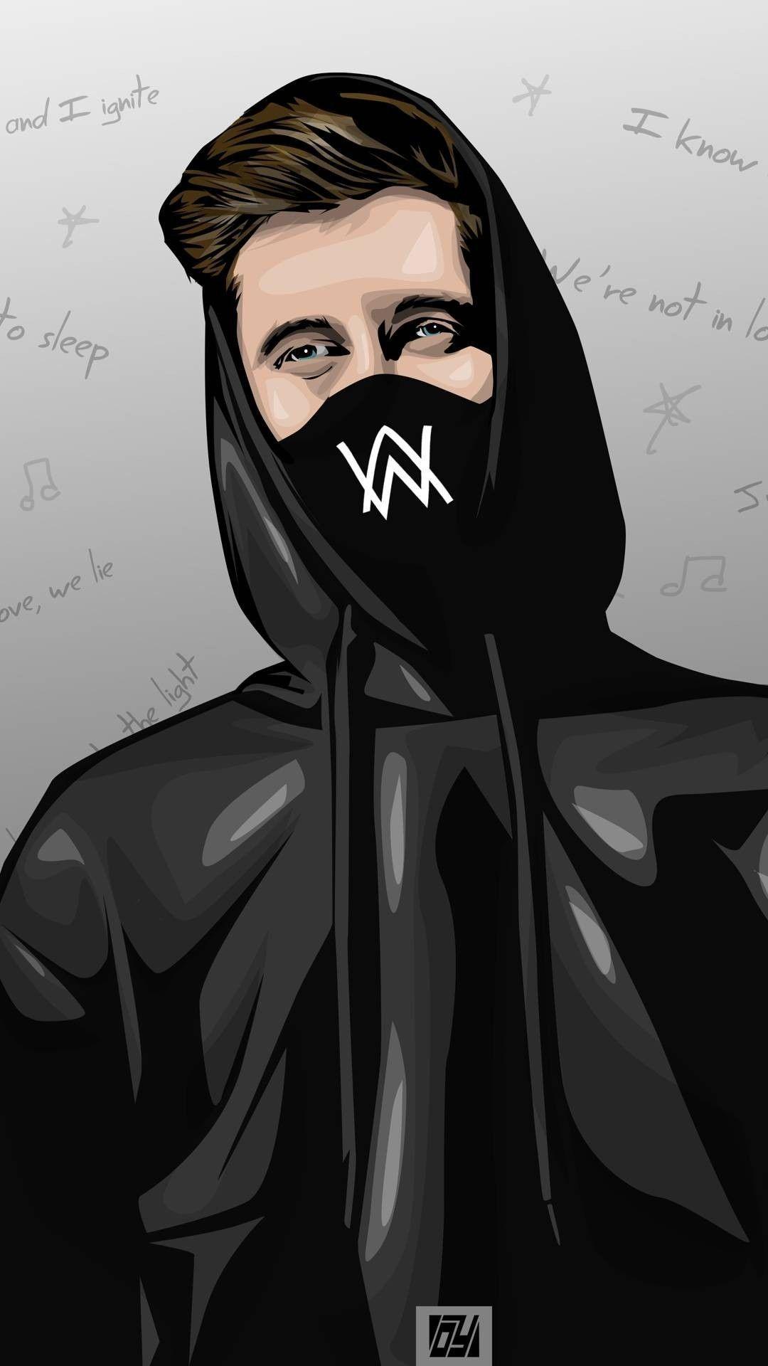 1080x1920 Alan Walker Wallpaper Download 4K HD Image (100 Pics). Walker wallpaper, Alan walker, Walker art