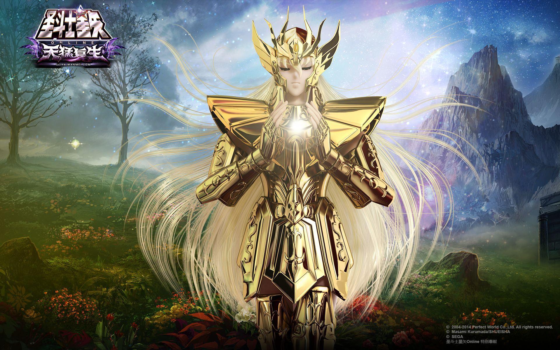1920x1200 Saint Seiya Virgo Shaka Wallpaper
