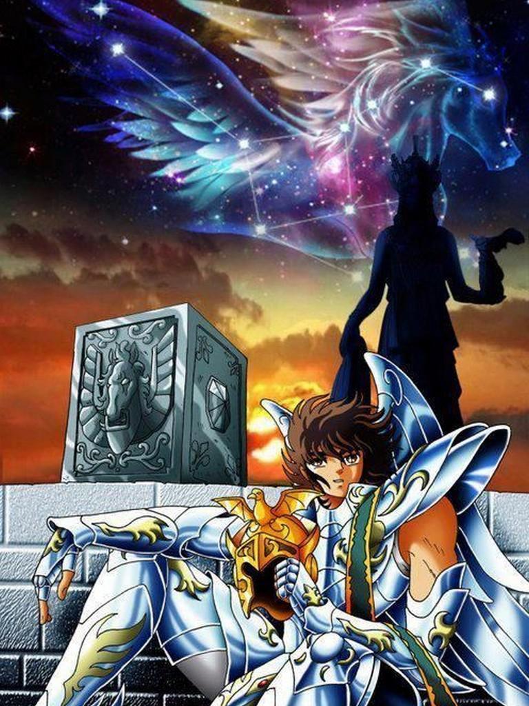 768x1024 Pegasus Cartoon Wallpaper