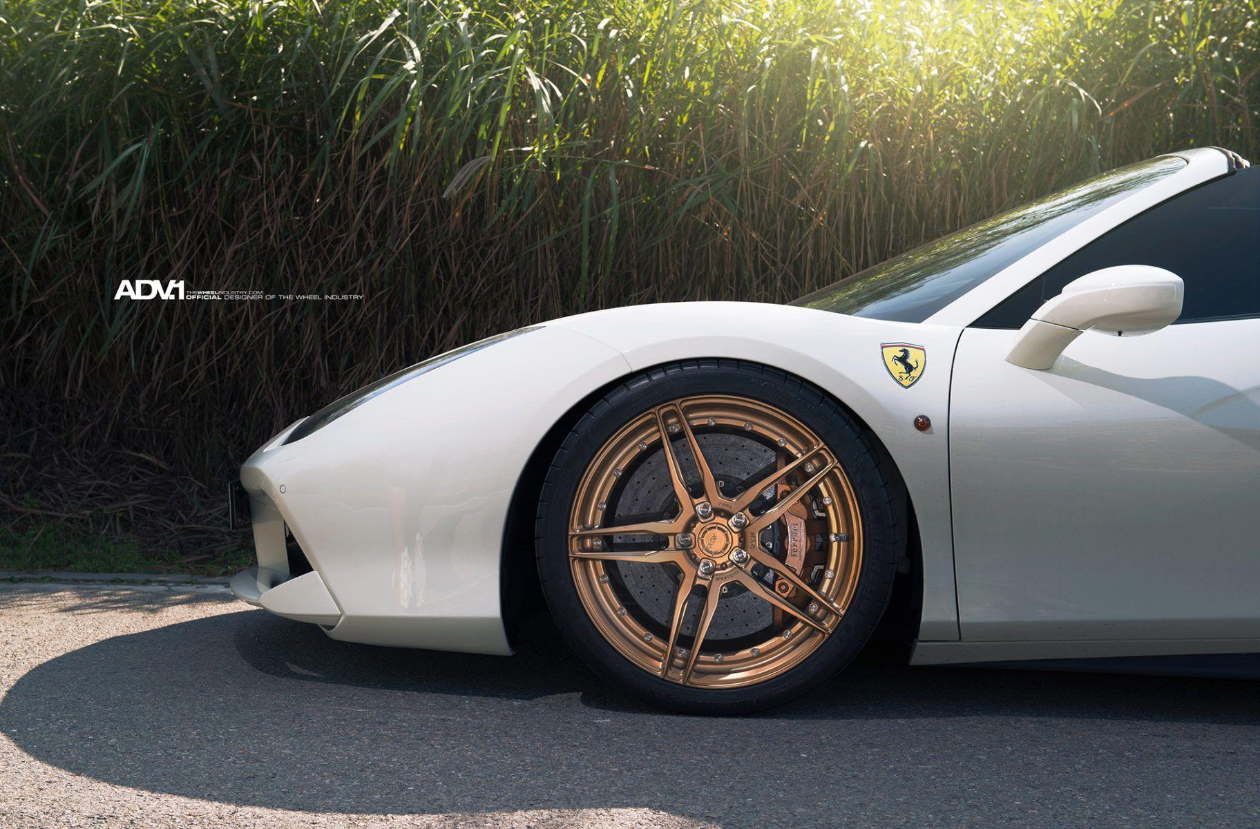 1824x1200 A Ferrari 488 GTB From South Korea Wears ADV.1 Wheels.1 Wheels