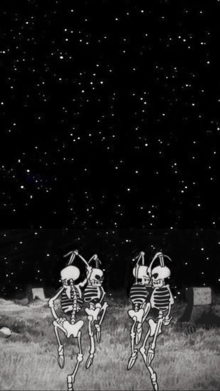 750x1334 Halloween Grunge Wallpaper
