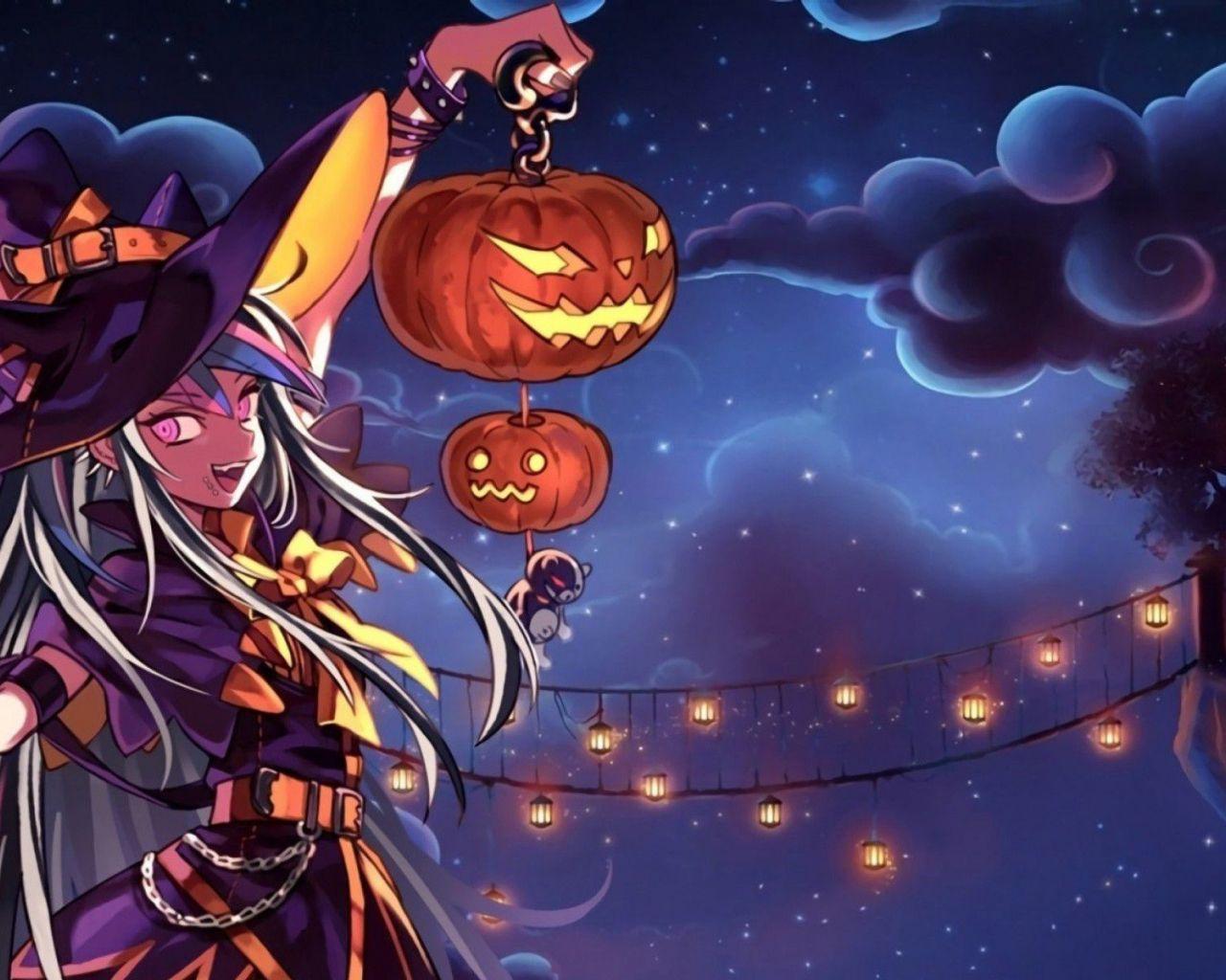 1280x1024 Free download Cute Halloween Anime Wallpaper Top Cute Halloween Anime [1920x1200] for your Desktop, Mobile & Tablet. Explore Anime Halloween HD Phone Wallpaper. Anime Halloween HD Phone Wallpaper, HD