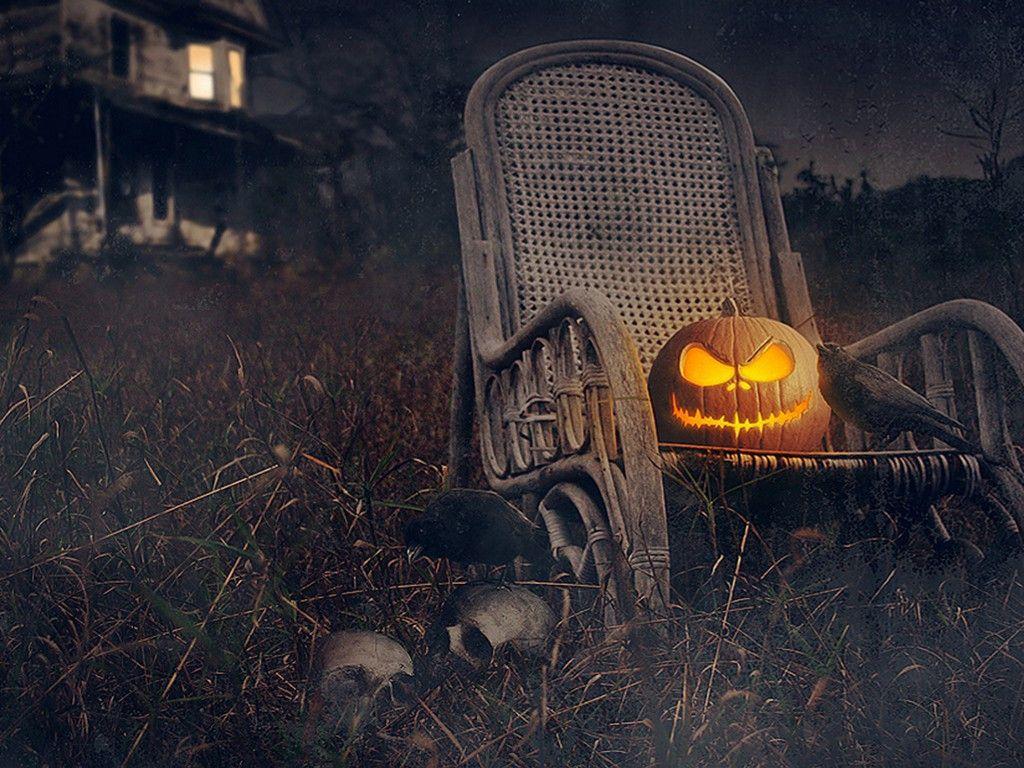 1024x768 My Free Wallpaper Wallpaper : Halloween