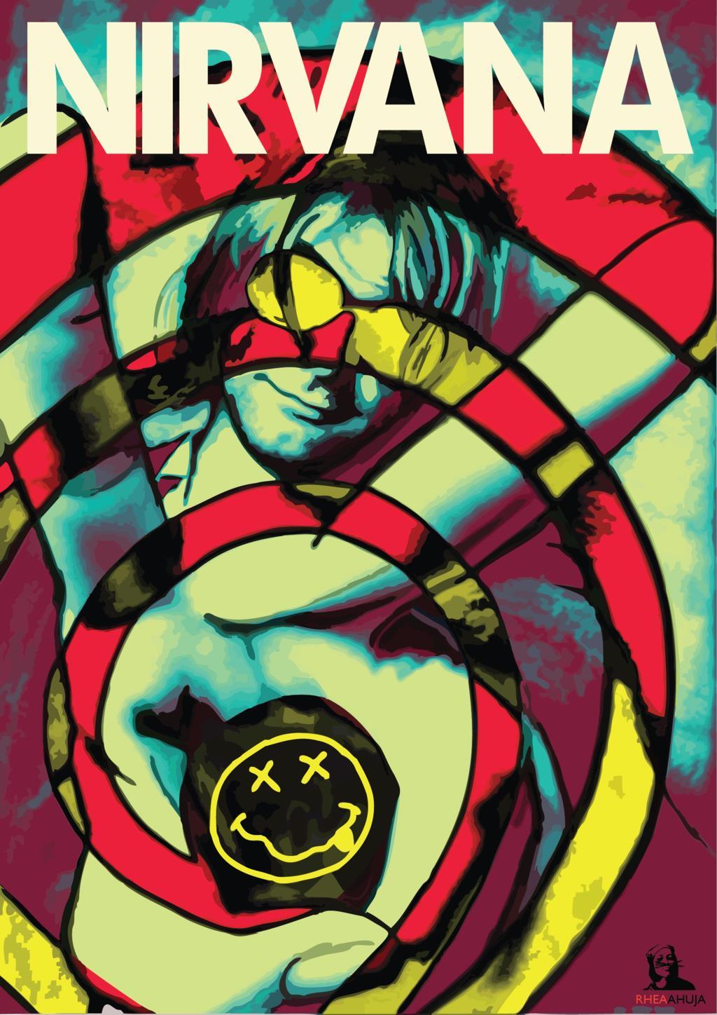 1024x1448 Trippy Nirvana Wallpaper