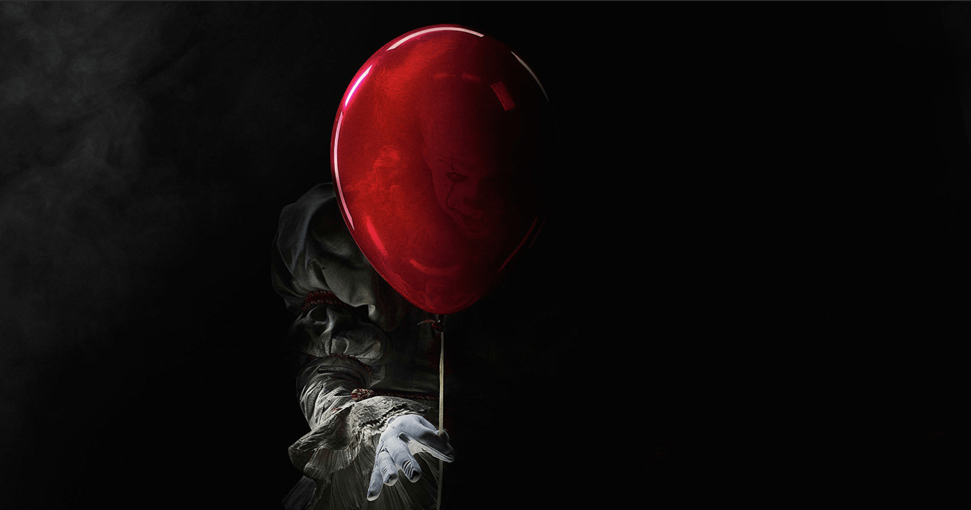 1919x1008 Clown It 2017 Pennywise It Scary Wallpaper:1919x1008