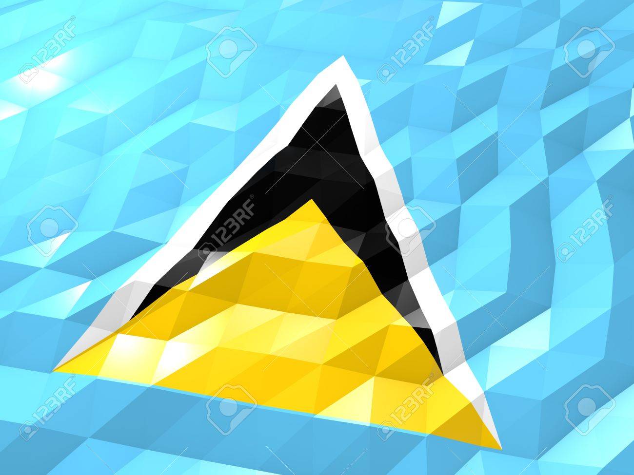 1300x975 Free download Flag Of Saint Lucia 3D Wallpaper Illustration National Symbol [1300x975] for your Desktop, Mobile & Tablet. Explore Saint Lucia Flag Wallpaper. Saint Lucia Flag Wallpaper, Saint Kitts