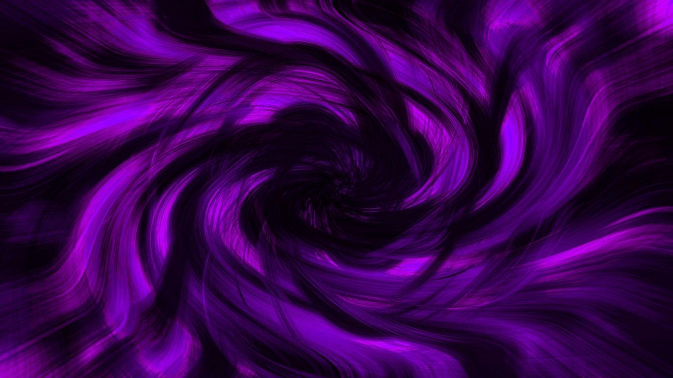 1366x768 Purple Abstract Desktop .