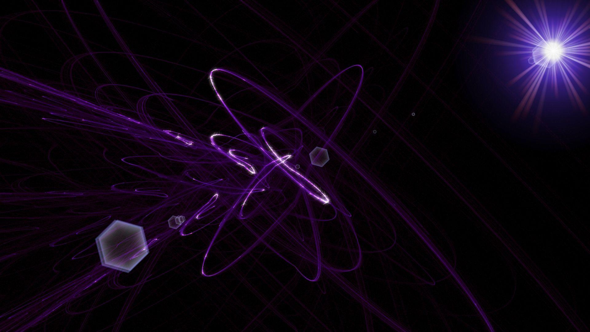 1920x1080 Purple Abstract Wallpaper