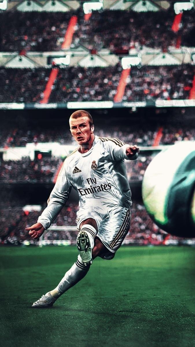 675x1200 Football ⚽. Manchester united wallpaper, Beckham, Real madrid wallpaper