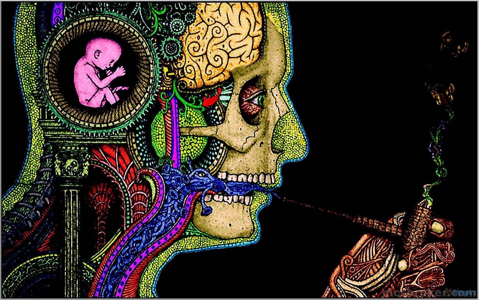 1609x1009 Chemistry Wallpaper HD, image collections of wallpaper. Psychedelic art, Smoke art, Psychedelic artwork