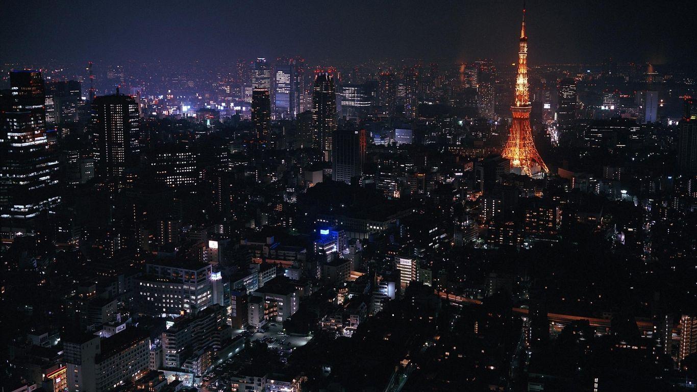 1366x768 Digital High Defination 3D: Cityscapes HD Wallpaper