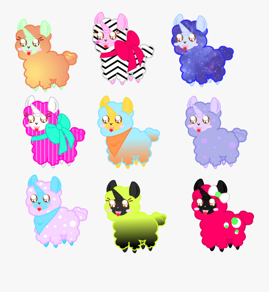 900x978 Llamacorn Real Wallpaper A Cute Llamacorn, Free Transparent Clipart
