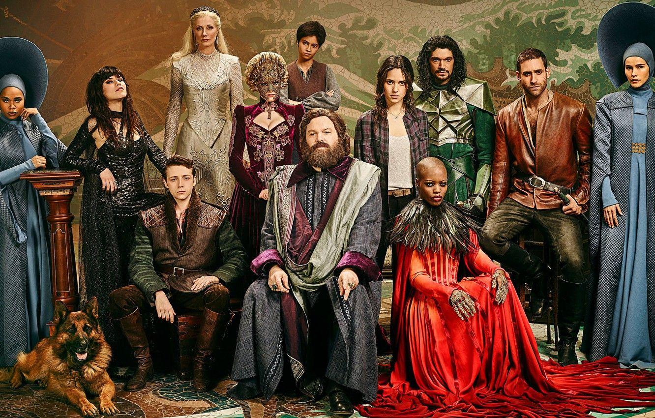 1332x850 Wallpaper tv series, Vincent D'onofrio, Adria Arjona, Ana Ularu, Emerald City image for desktop, section фильмы