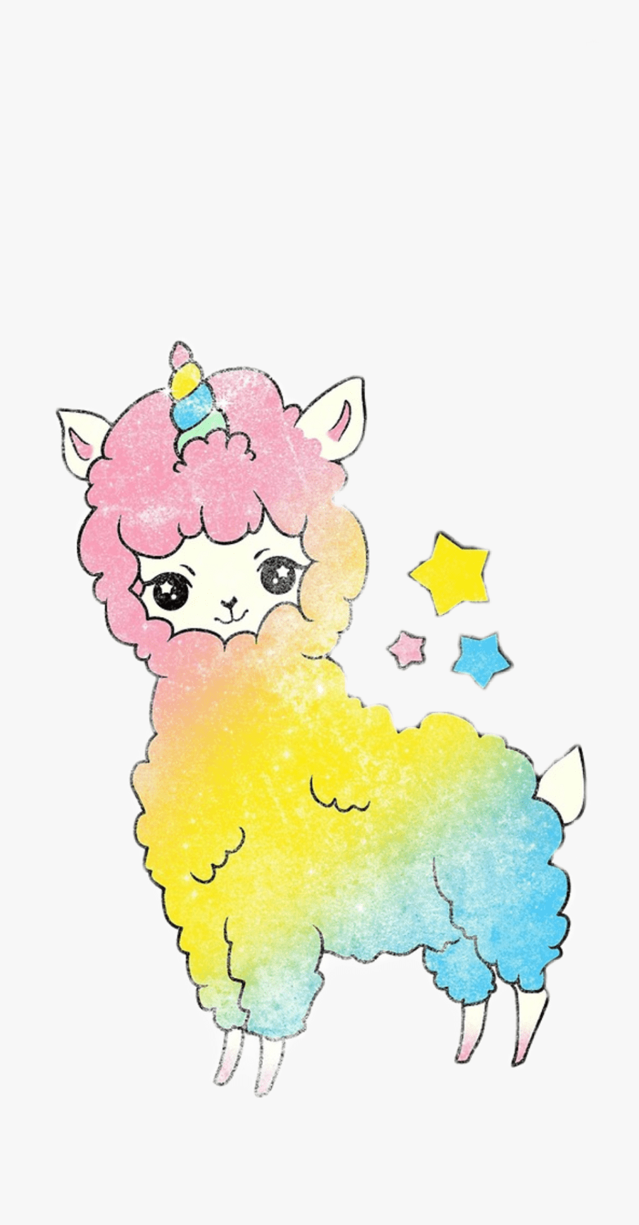 900x1725 pastel #llamacorn Llama Unicorn, Free Transparent Clipart