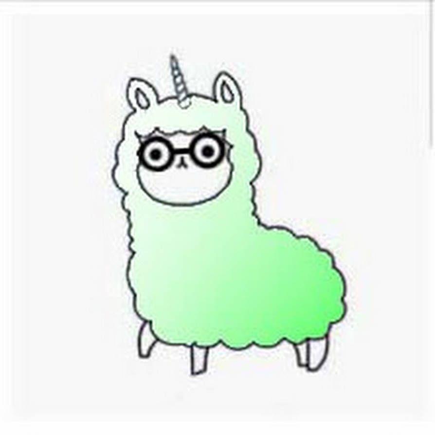 894x894 Llamacorn Drawing. Explore collection of Llamacorn Drawing