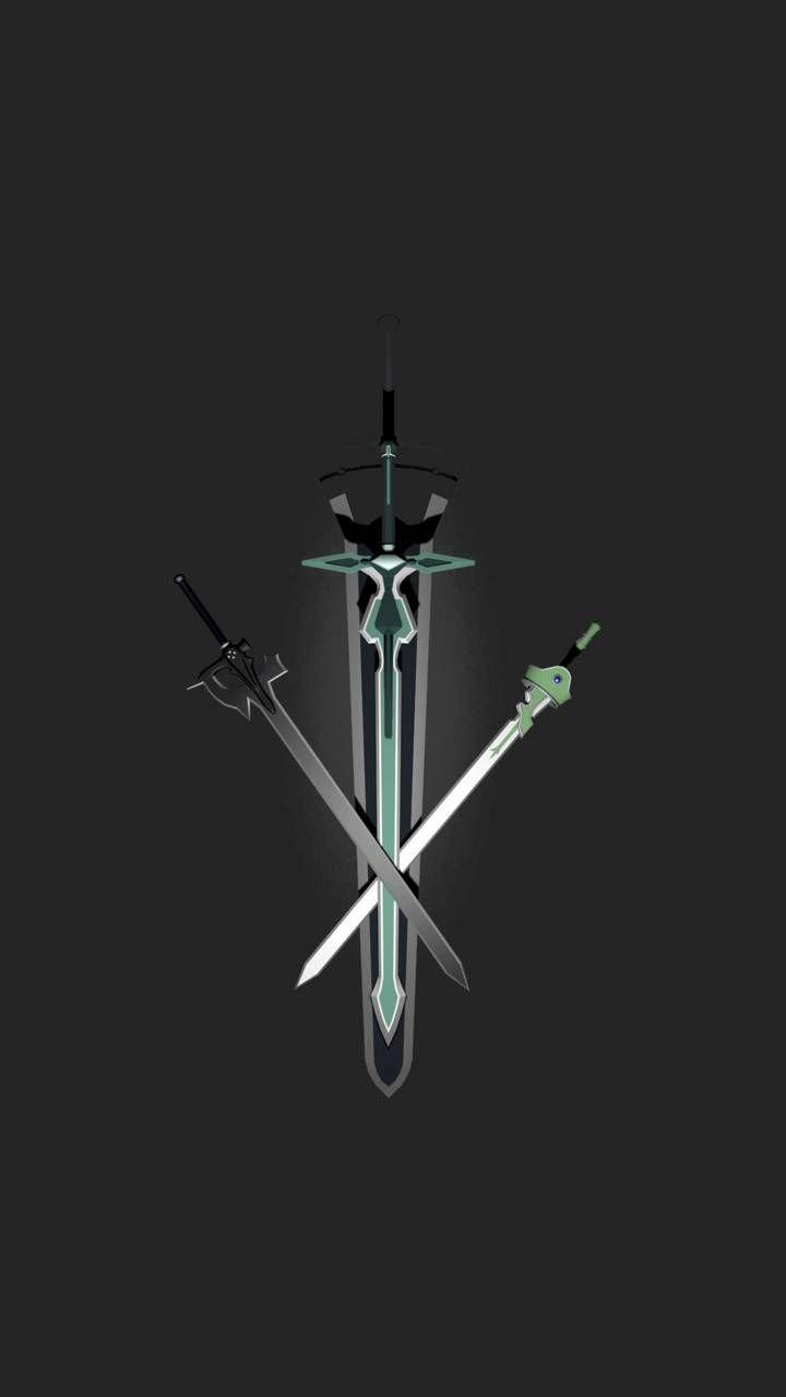 720x1280 Sao swords wallpaper
