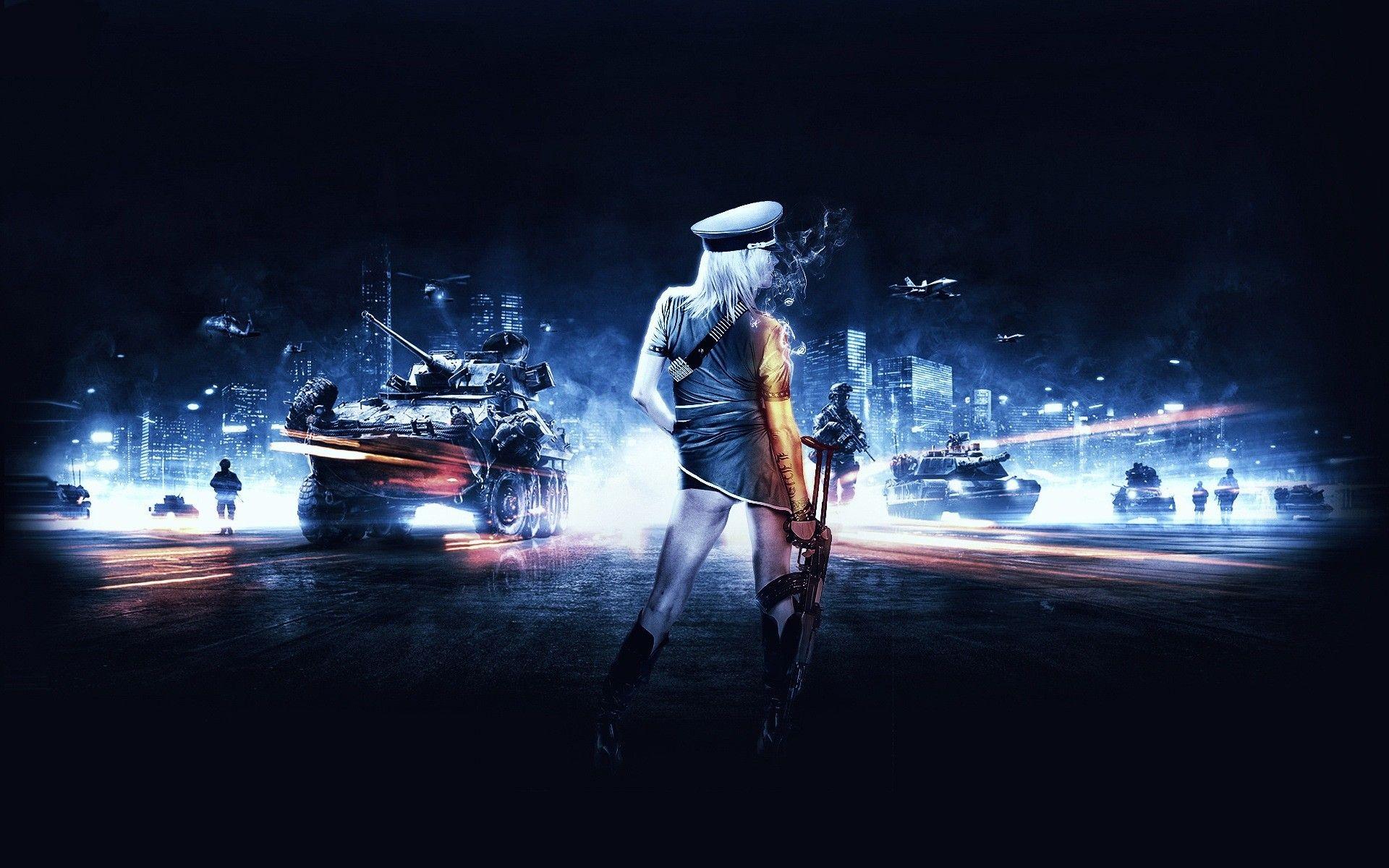 1920x1200 Battlefield 3 Girl