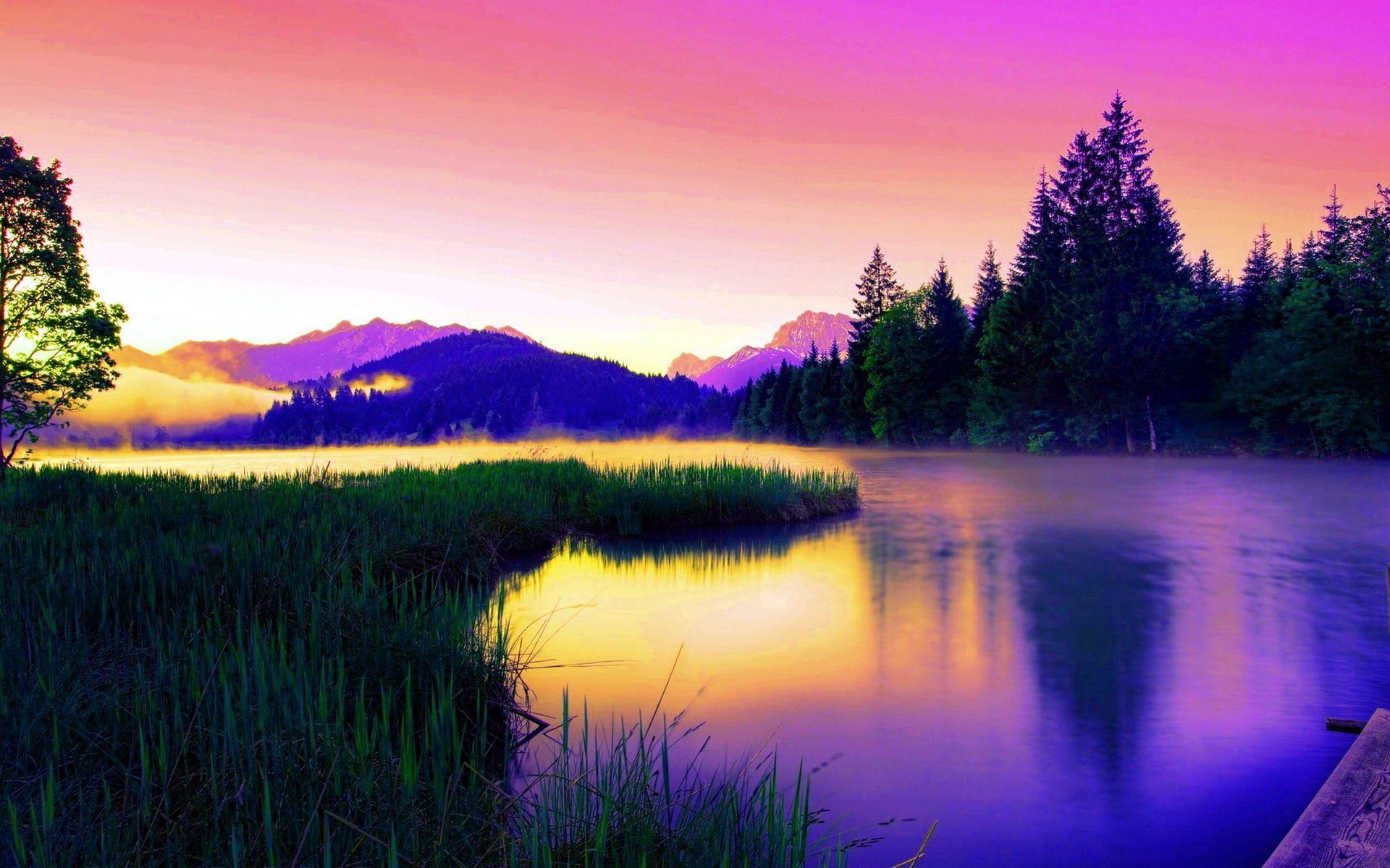 beautiful colorful scenery pictures