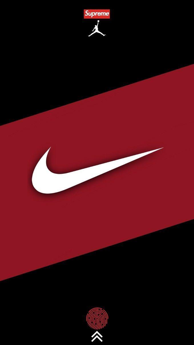 Red Nike iPhone Wallpapers Top Free Red Nike iPhone Backgrounds WallpaperAccess