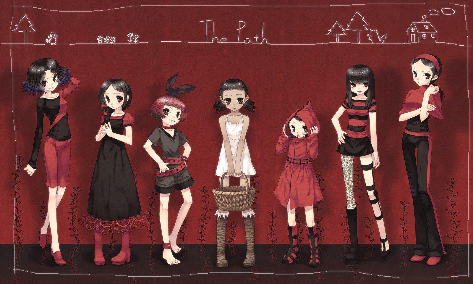 1600x960 Little Red Riding Hood anime wallpaperx960