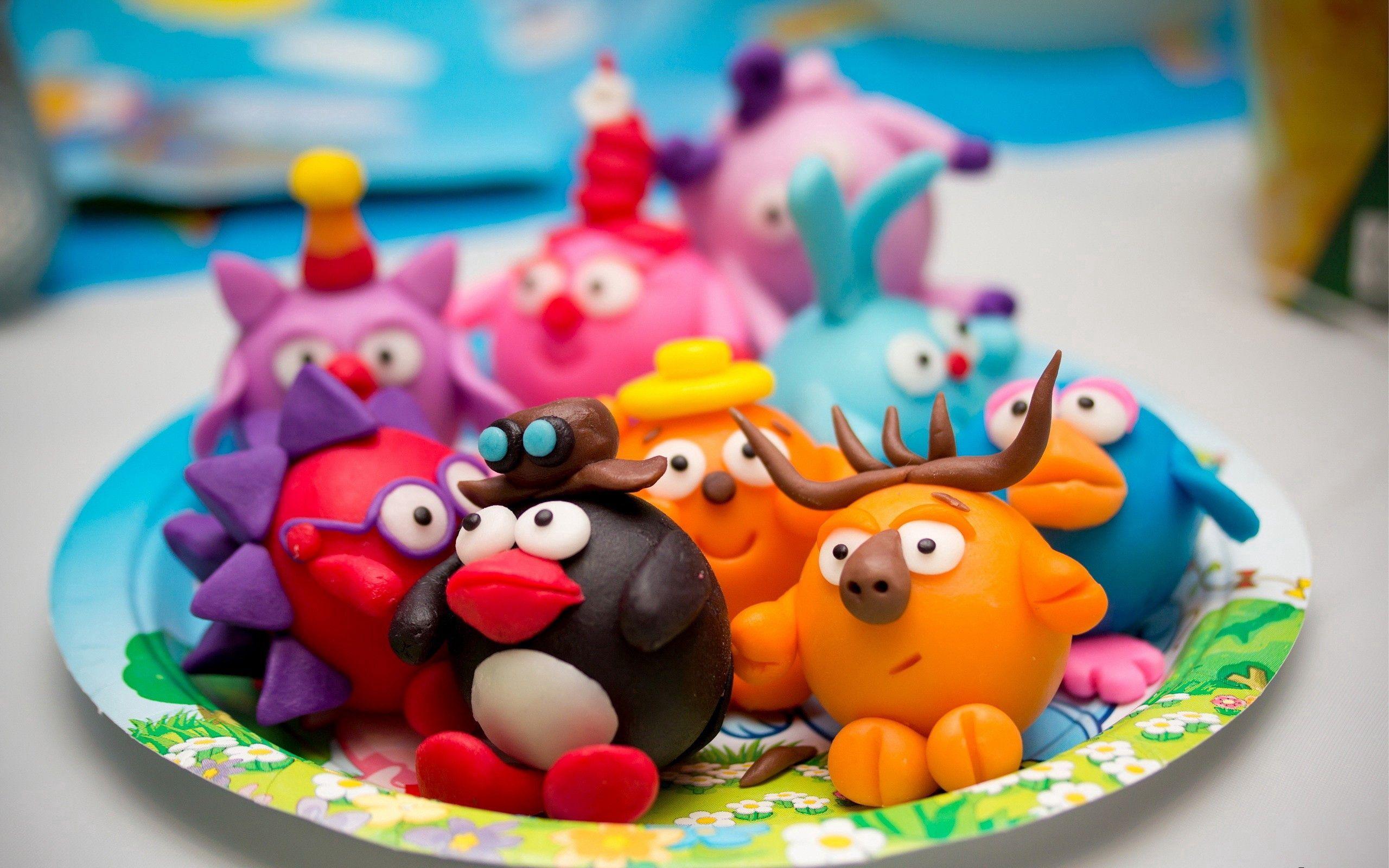 2560x1600 Download wallpaper 2560x1600 toys, cartoon, clay, kids HD background