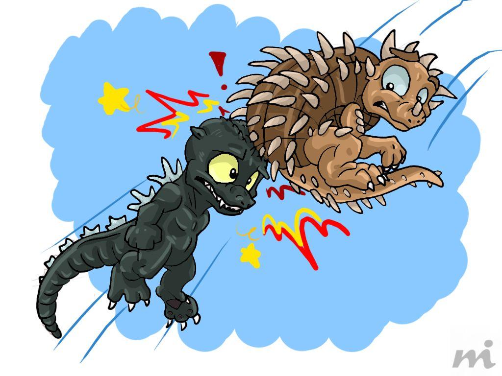 1024x768 Anguirus Wallpaper