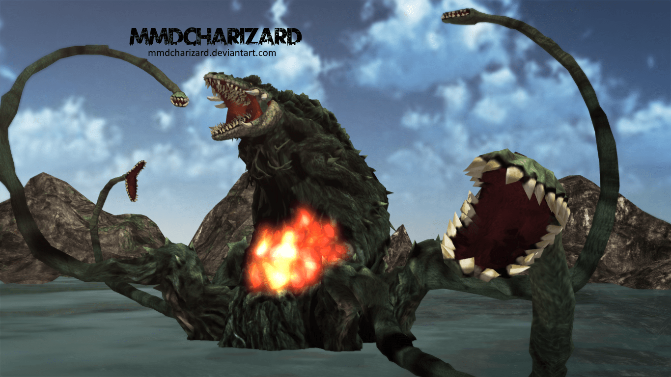 1366x768 Biollante Wallpaper. Biollante Wallpaper