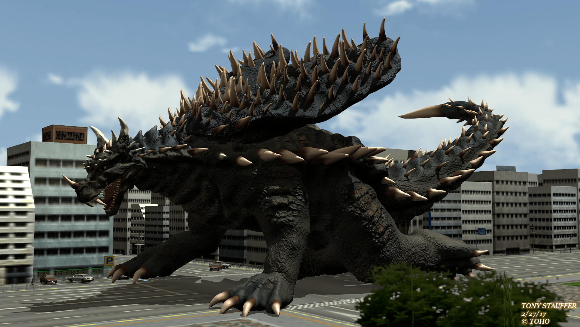 1931x1090 Anguirus Wallpaper