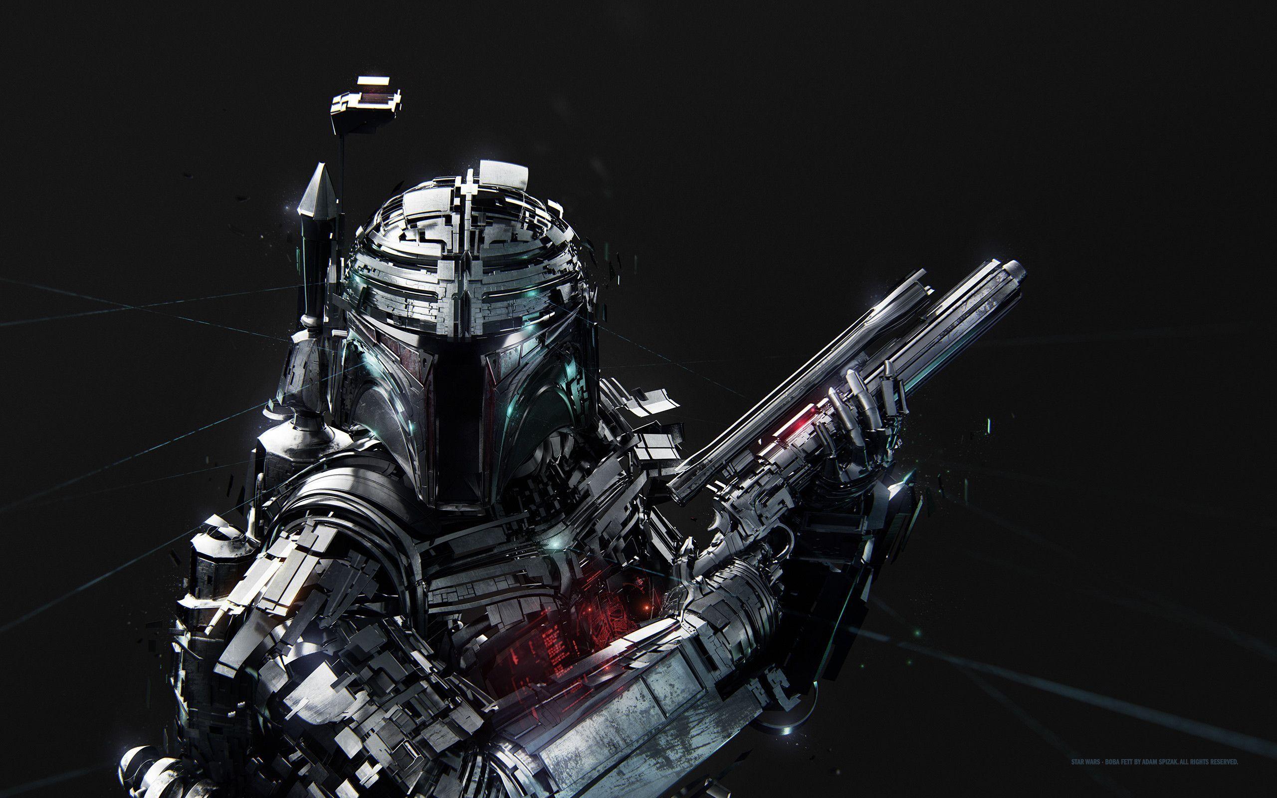 2560x1600 Res: 2560x Author: Adam Spizak. Tags: Star Wars. Star wars, Boba fett, Fondos de pantalla hd