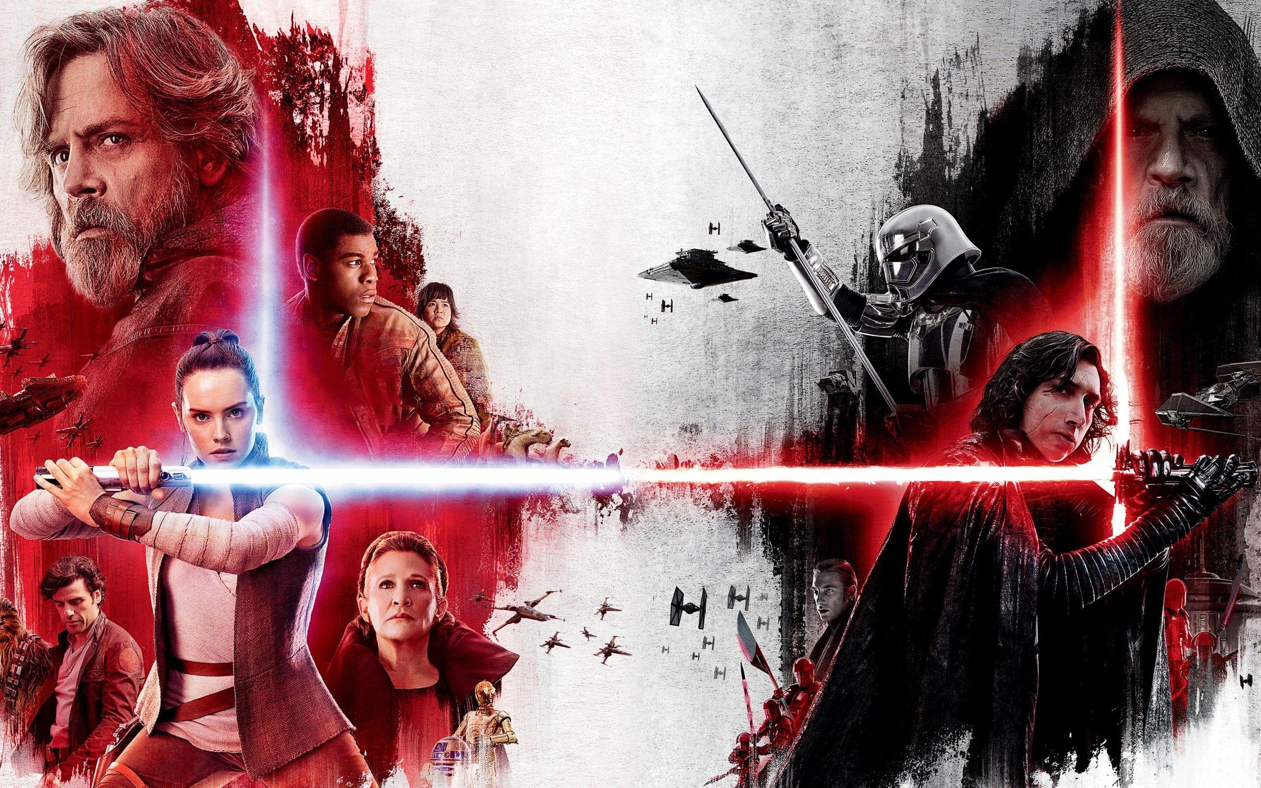2560x1600 Star Wars The Last Jedi Movie Characters 2560x1600