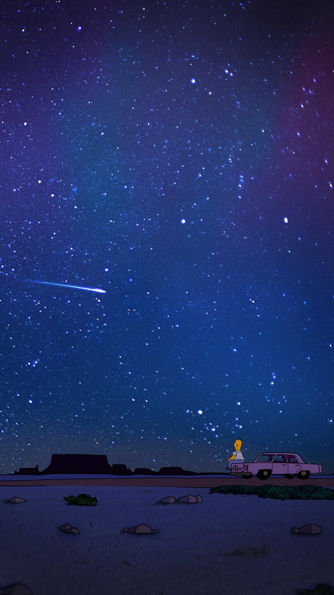 1080x1920 Forest Star Wallpaper