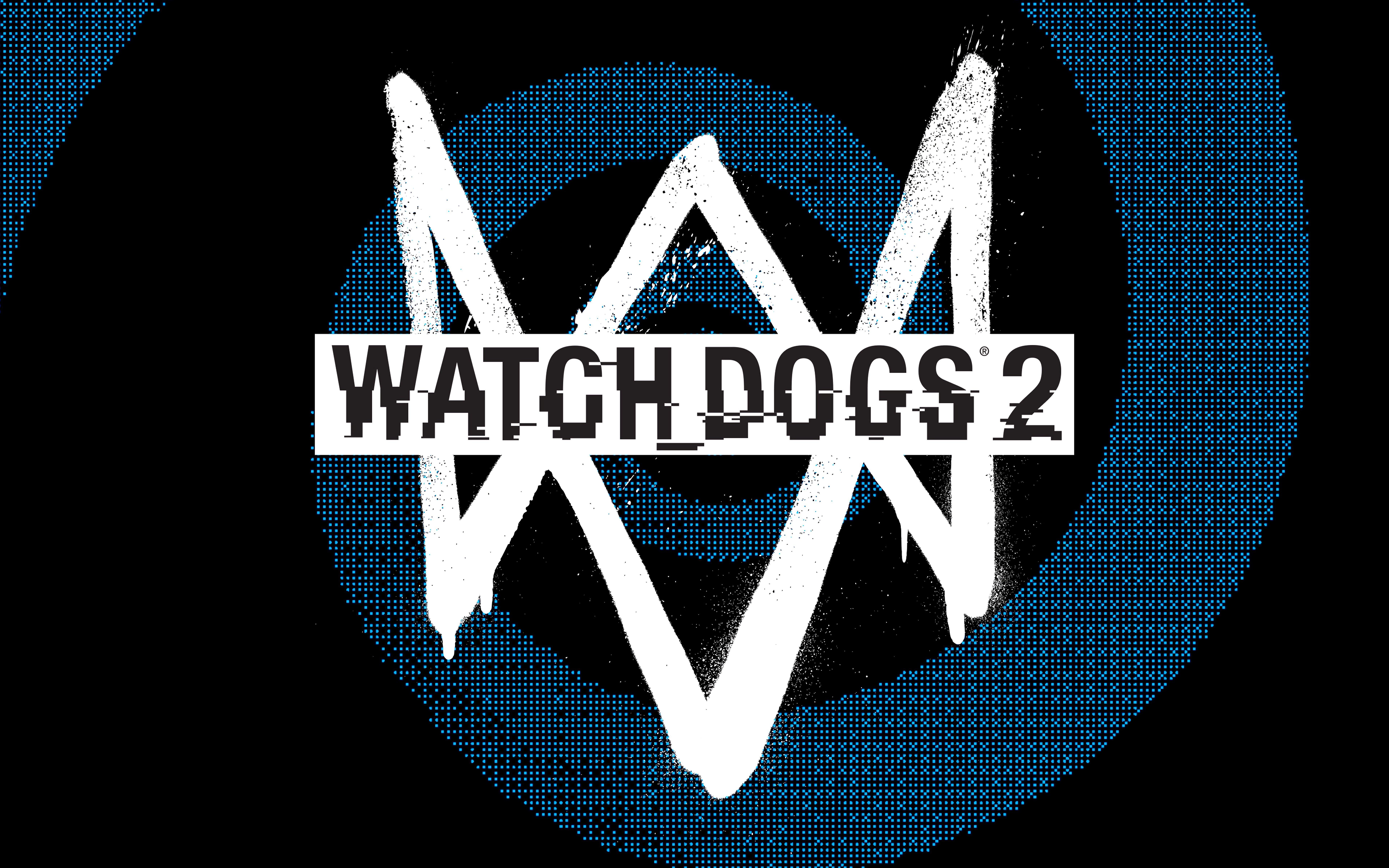 7680x4800 Tiêu đề trò chơi video Watch Dogs 2 Watch Dogs Logo - 7680x4800 - Tải xuống Hình nền HD